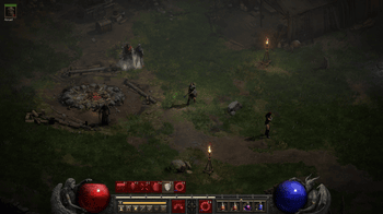 Diablo 2 Resurrected Rogue Encampment