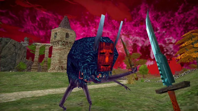 One of the many strange creatures you will encounter