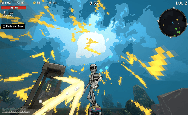 Skateboarding skeleton