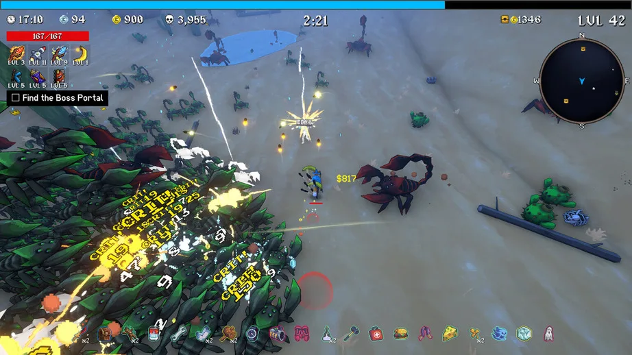 Insane ball of monsters