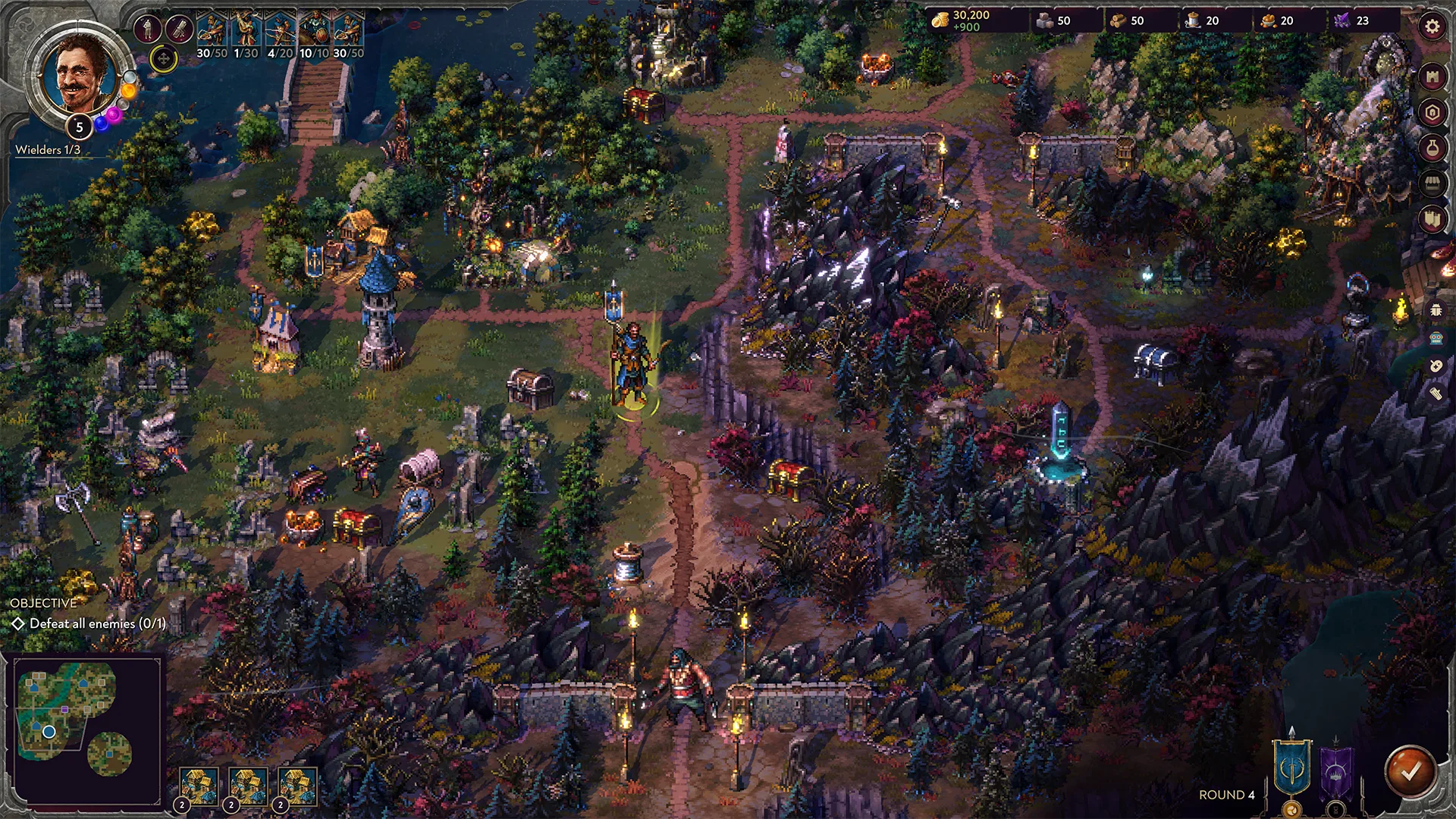 An Arleon wielder adventuring across the map