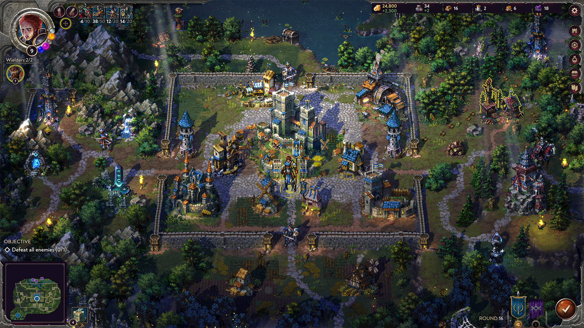 Arleon town center