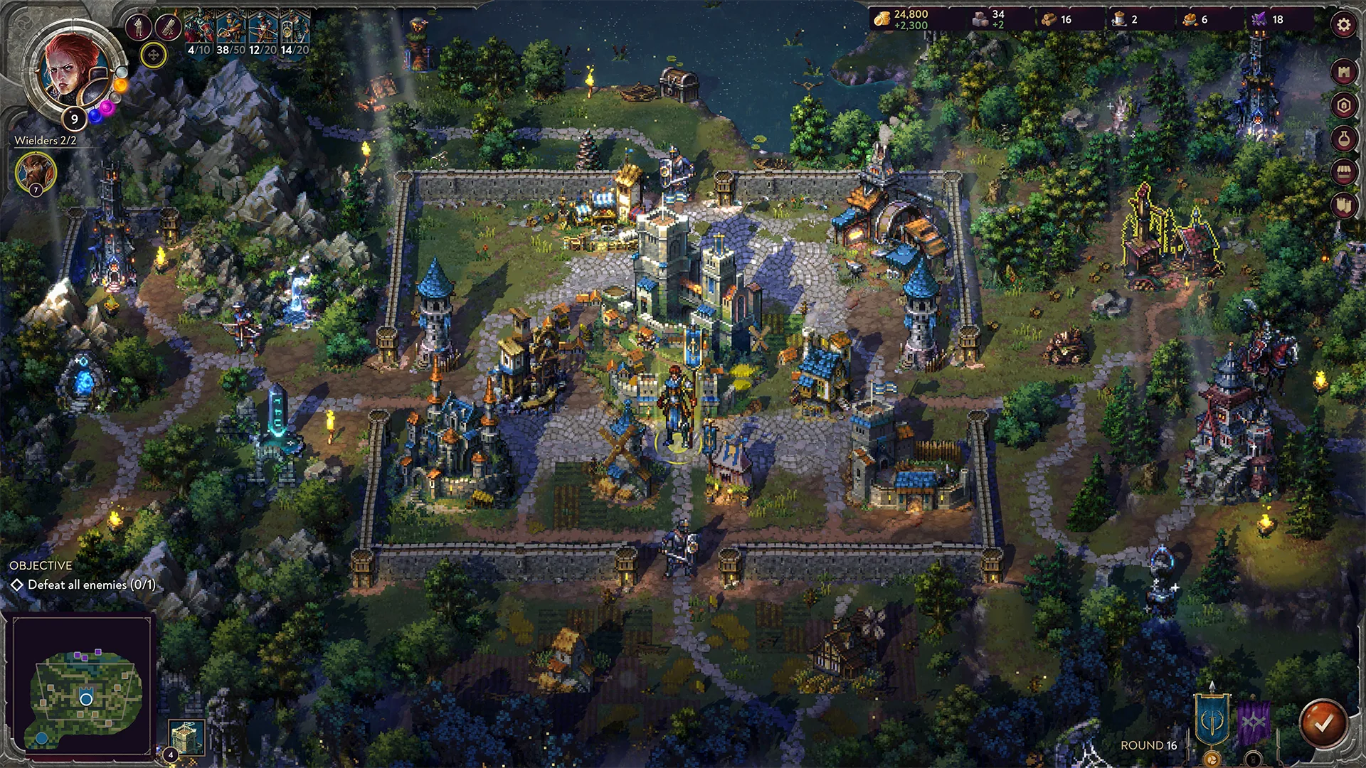 Arleon town center