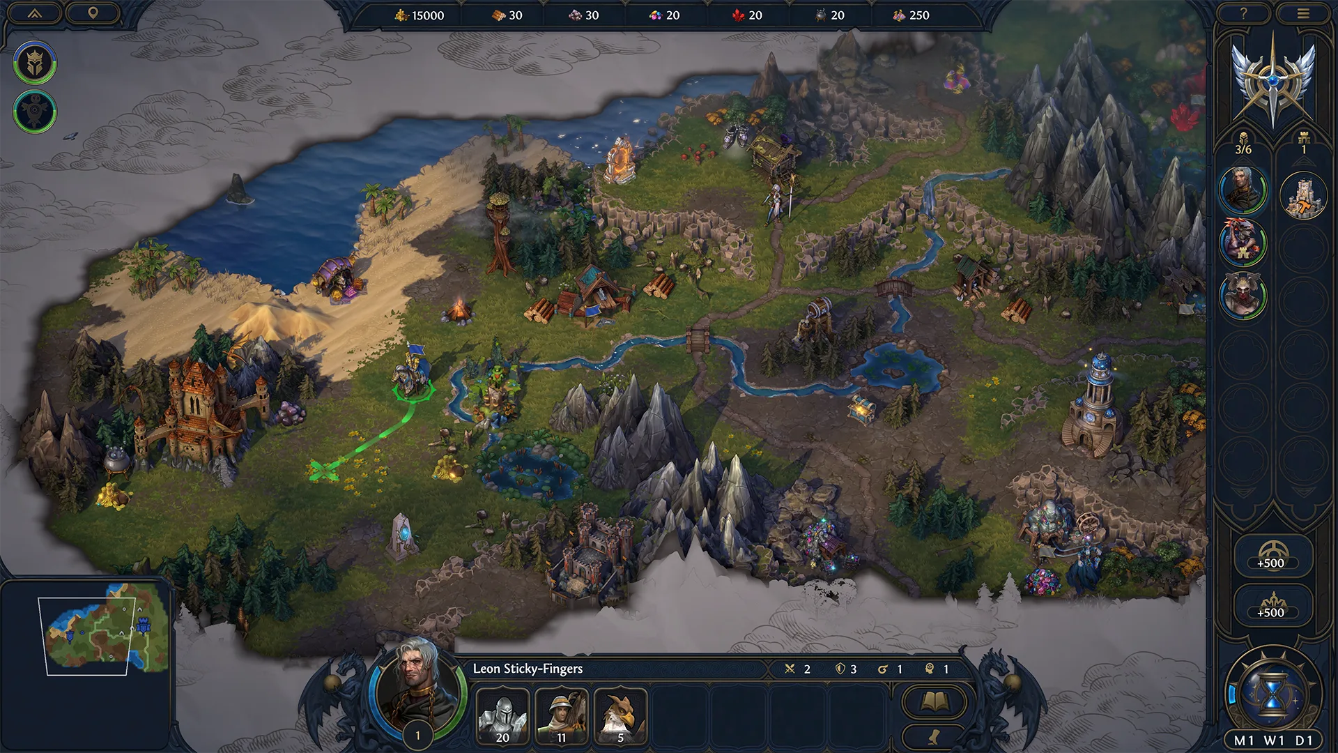 The visually updated hexagon battle screen